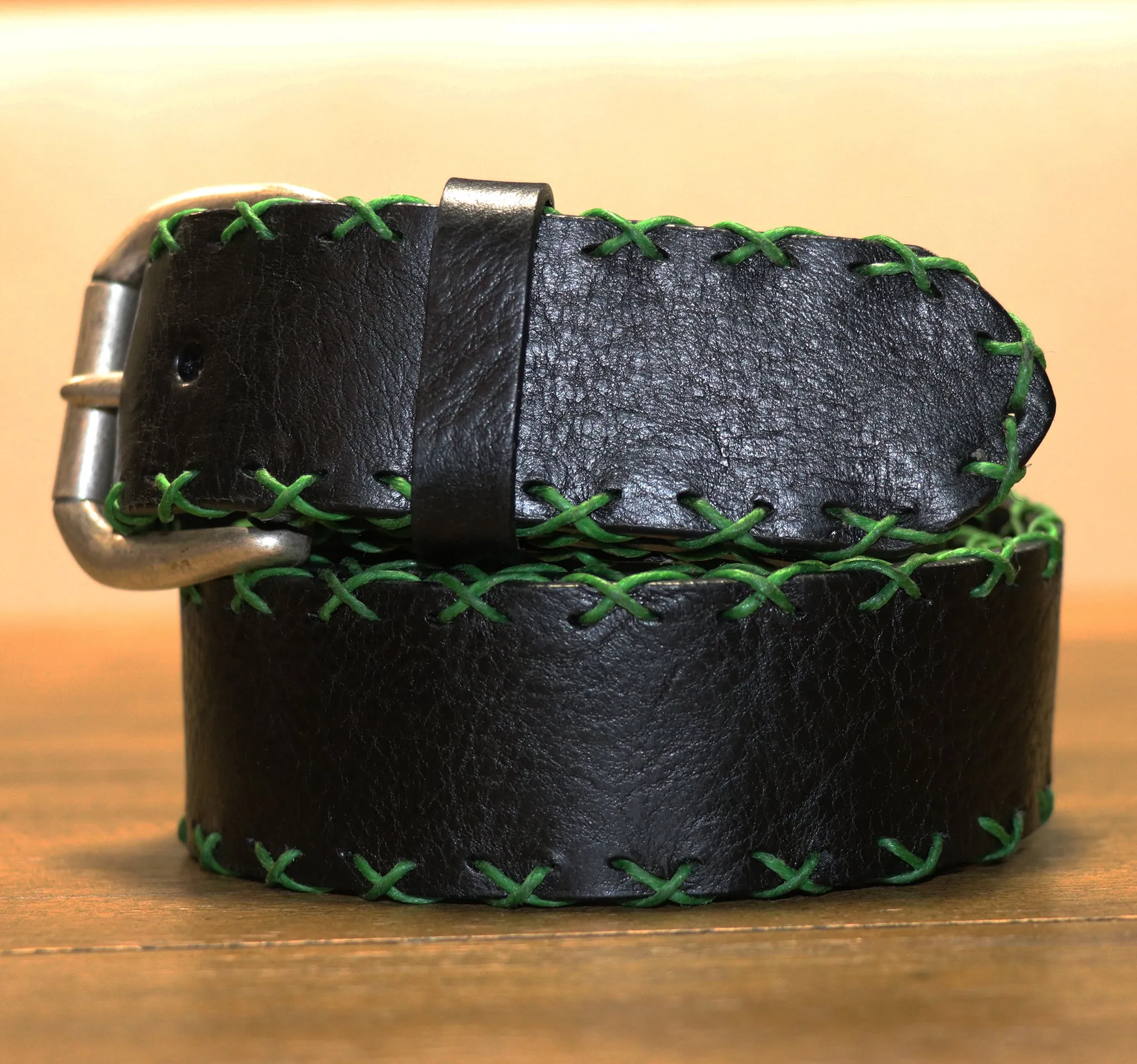 1 1/2" Aztec Cross Stitch Belt