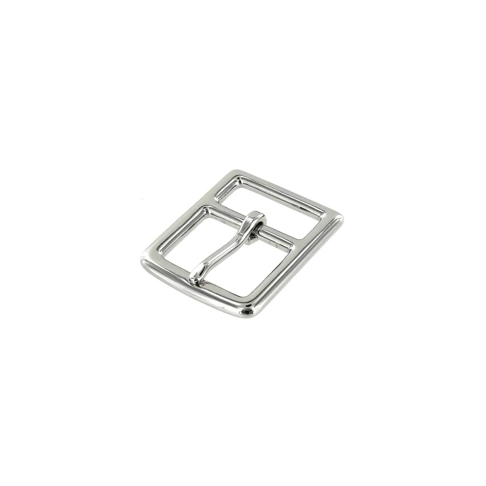 1 1/2" Midnight Classic Belt with Crawford Casual Buckle in Polished Nickel