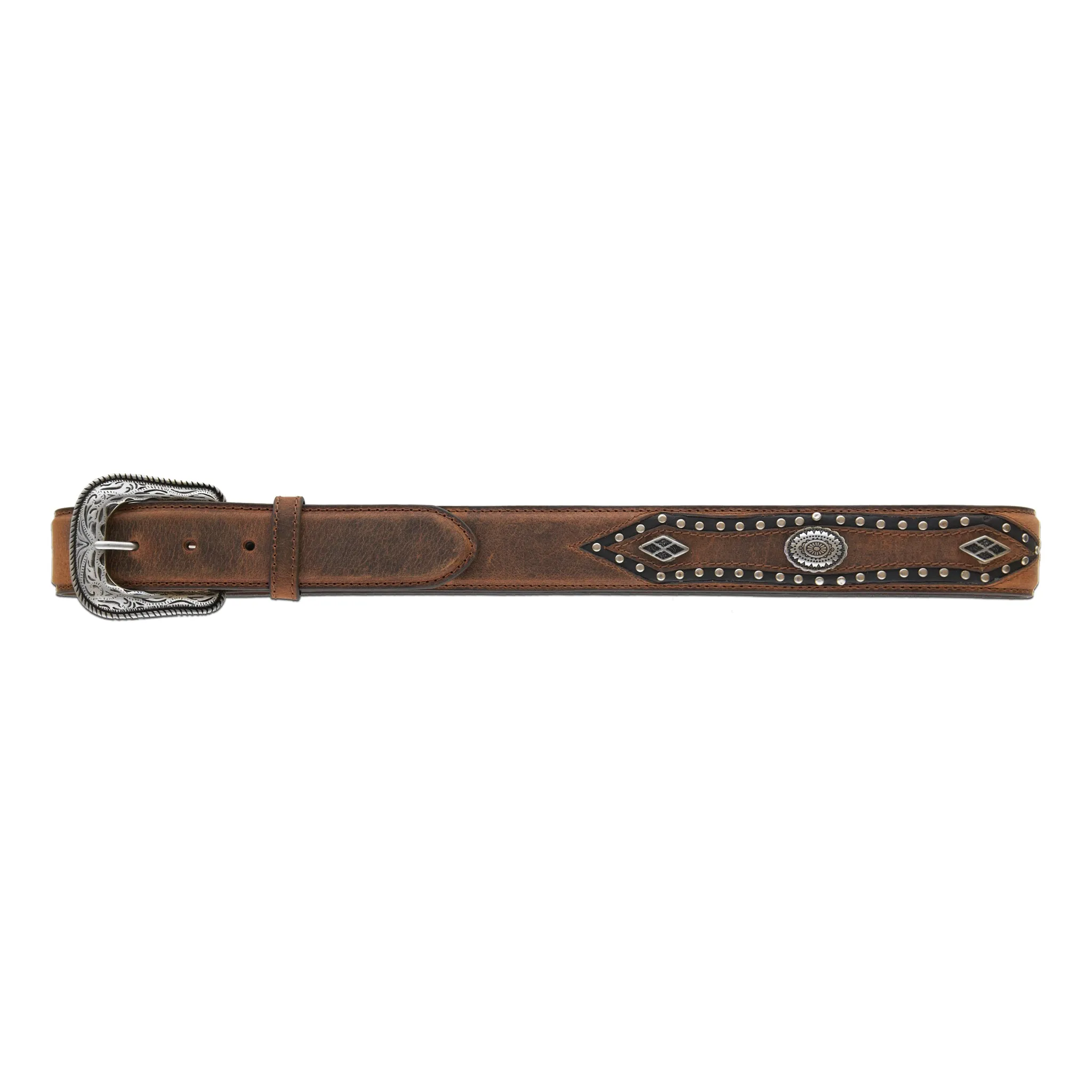 1 1/2" Vintage Studded Stations Belt