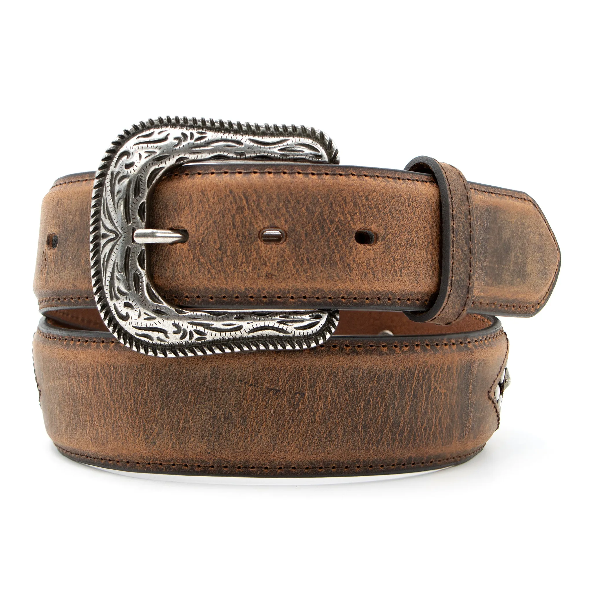 1 1/2" Vintage Studded Stations Belt