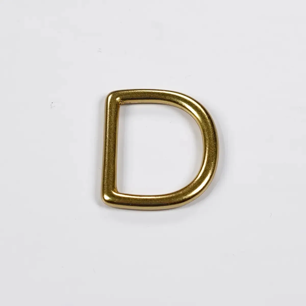 1 Inch Solid Brass D-Ring