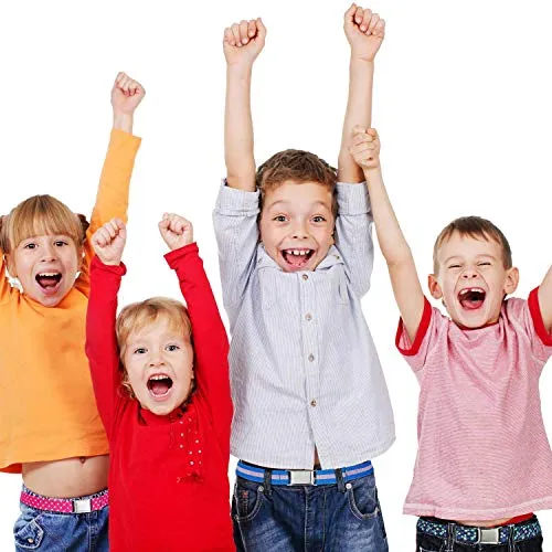 10 Kids Adjustable Buckle Belts