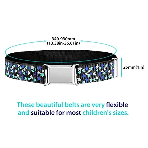 10 Kids Adjustable Buckle Belts