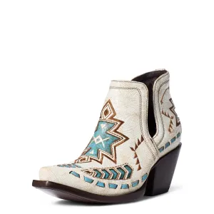 10035972 Ariat Women's Dixon Aztec Crackled White