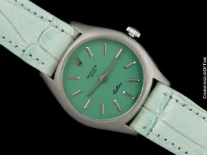 1969 Rolex Cellini Classic Vintage Ladies Watch, Ref. 3800 - 18K White Gold
