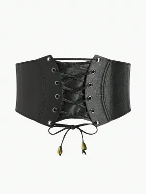 1pc Vintage Corset Elastic Waistband
