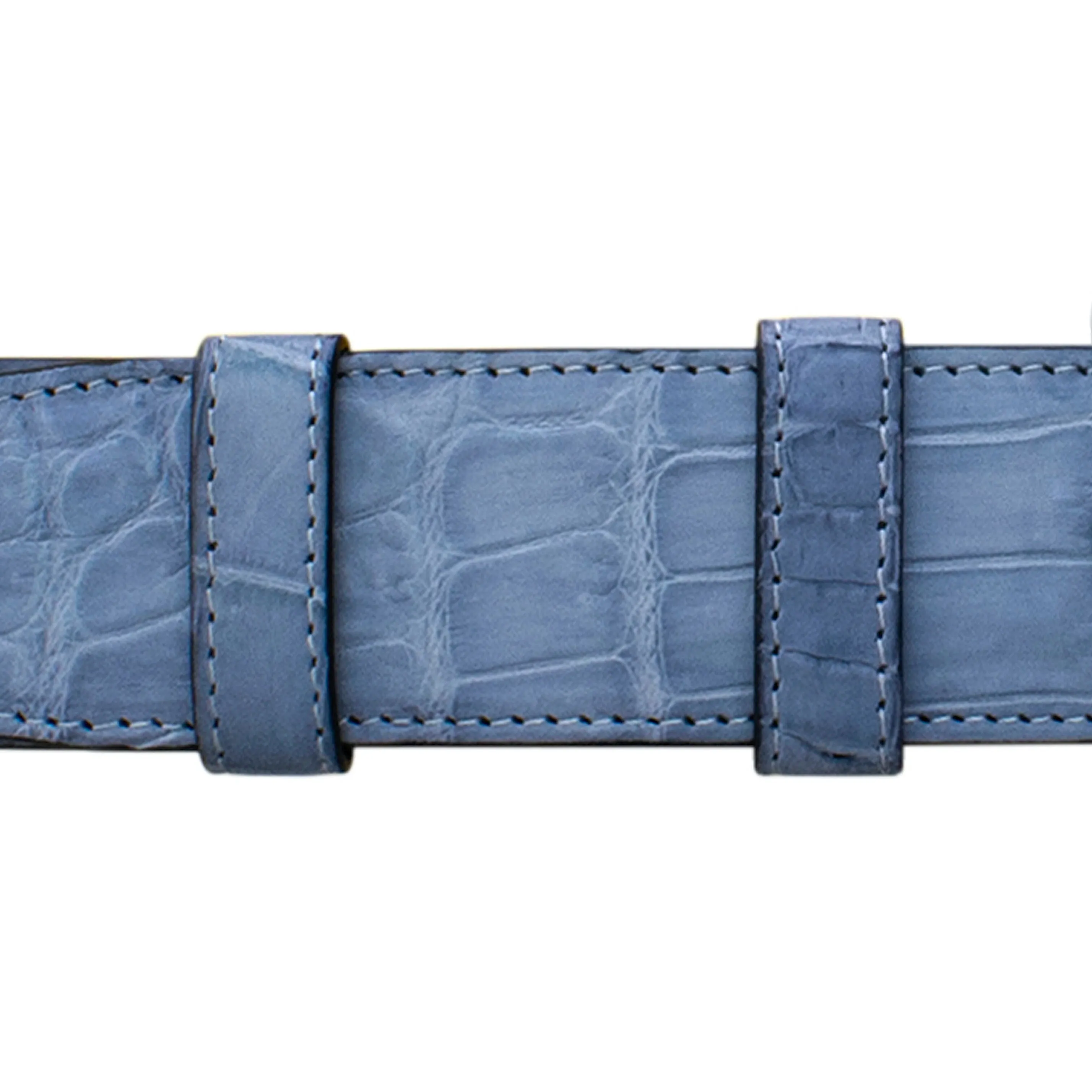 1" Arctic Classic Belt with Denver Casual Buckle in Matt Nickel