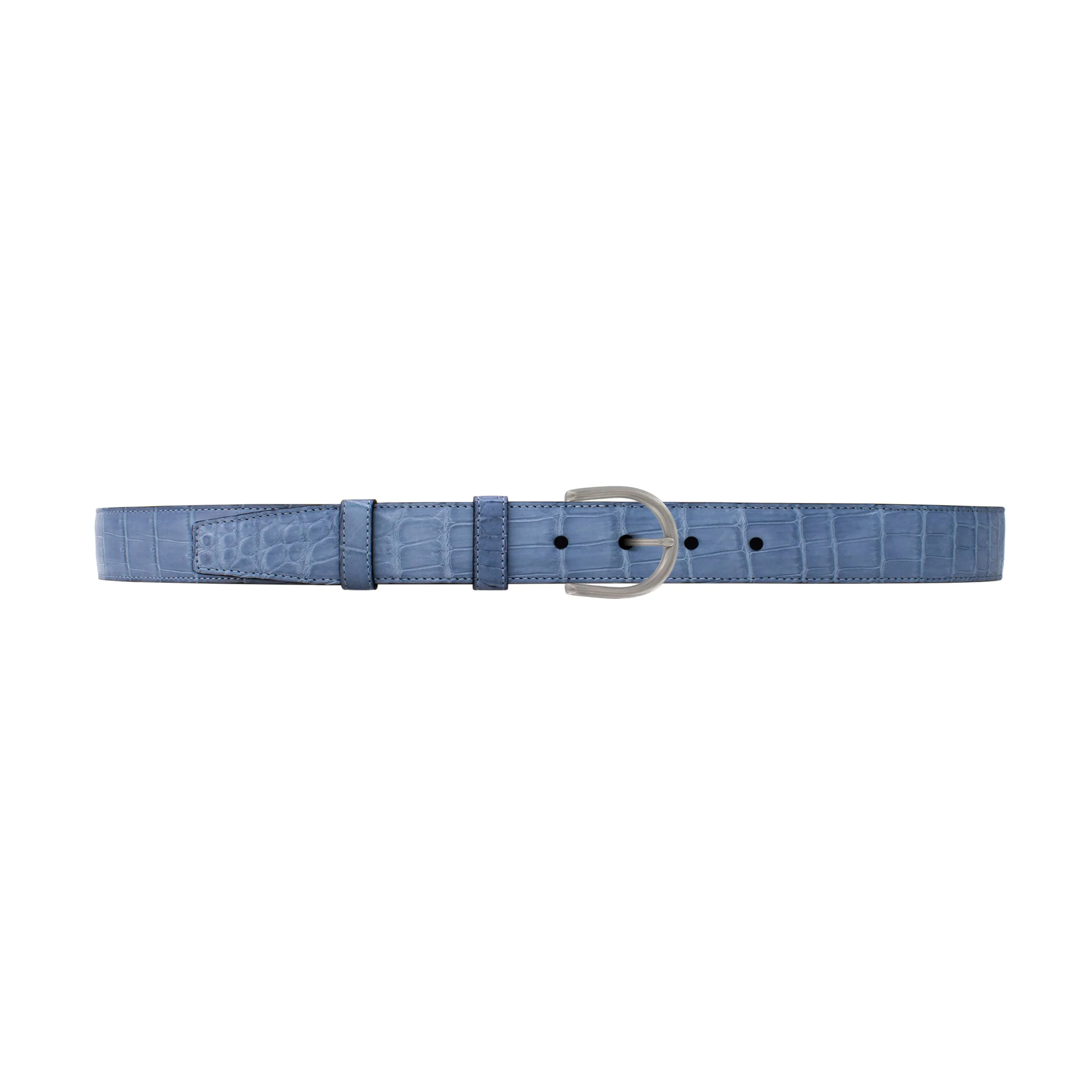 1" Arctic Classic Belt with Denver Casual Buckle in Matt Nickel