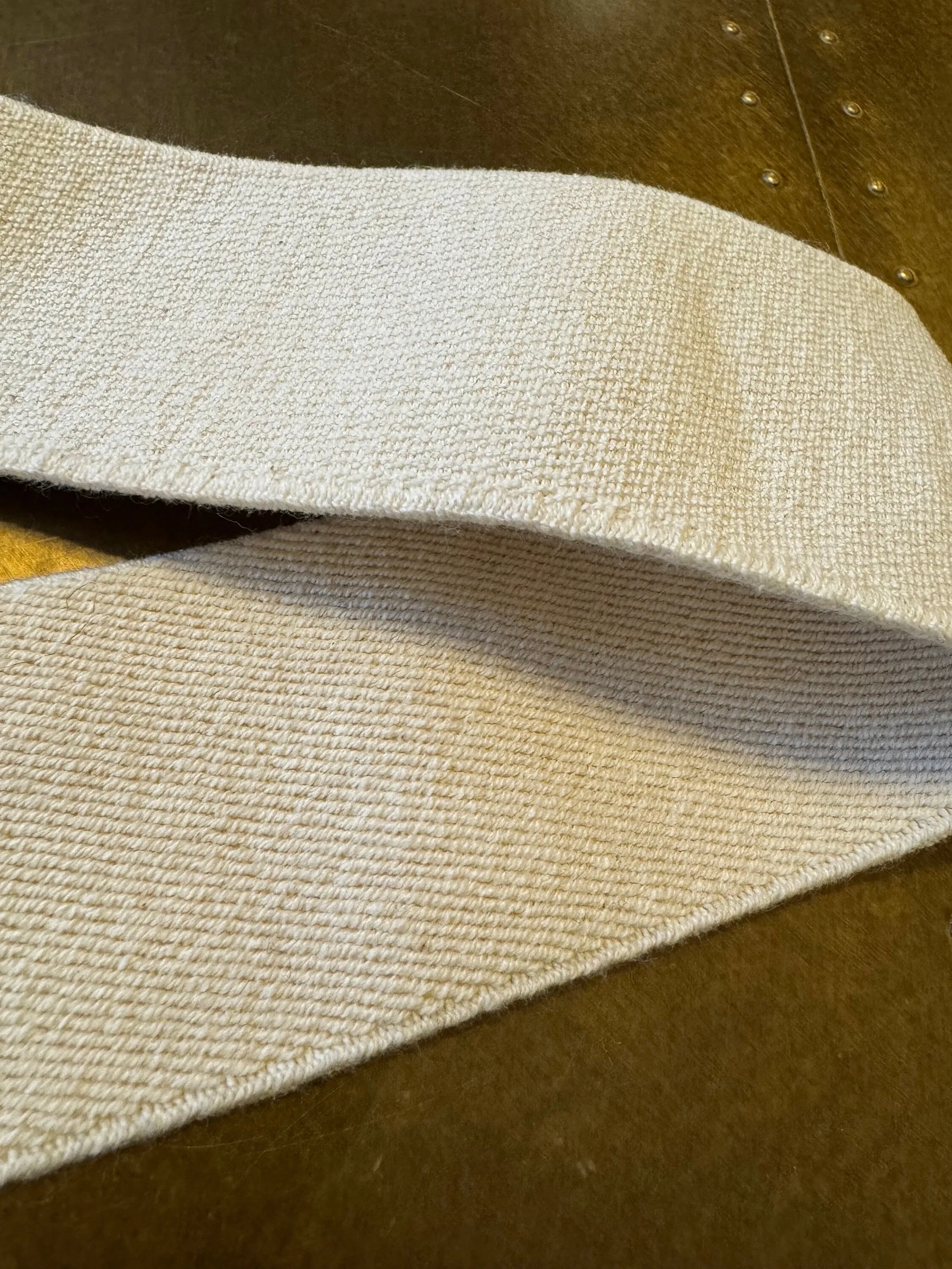 2” Wide Strong Woven Elastic,  Quality Elastic, Waistband, Belts, Fashion, Stripe Elastic, Beige
