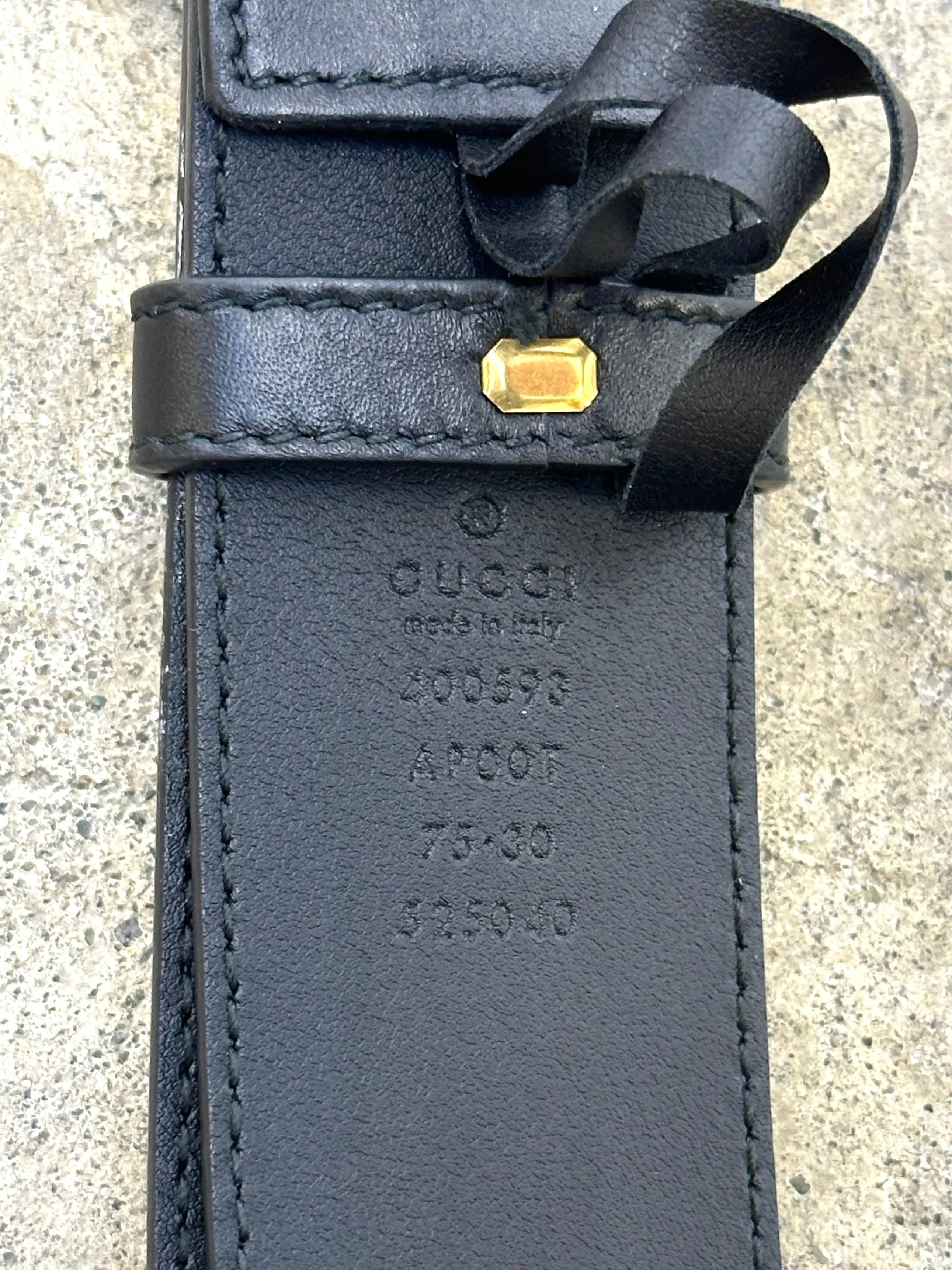 2019 Gucci GG Marmont Belt