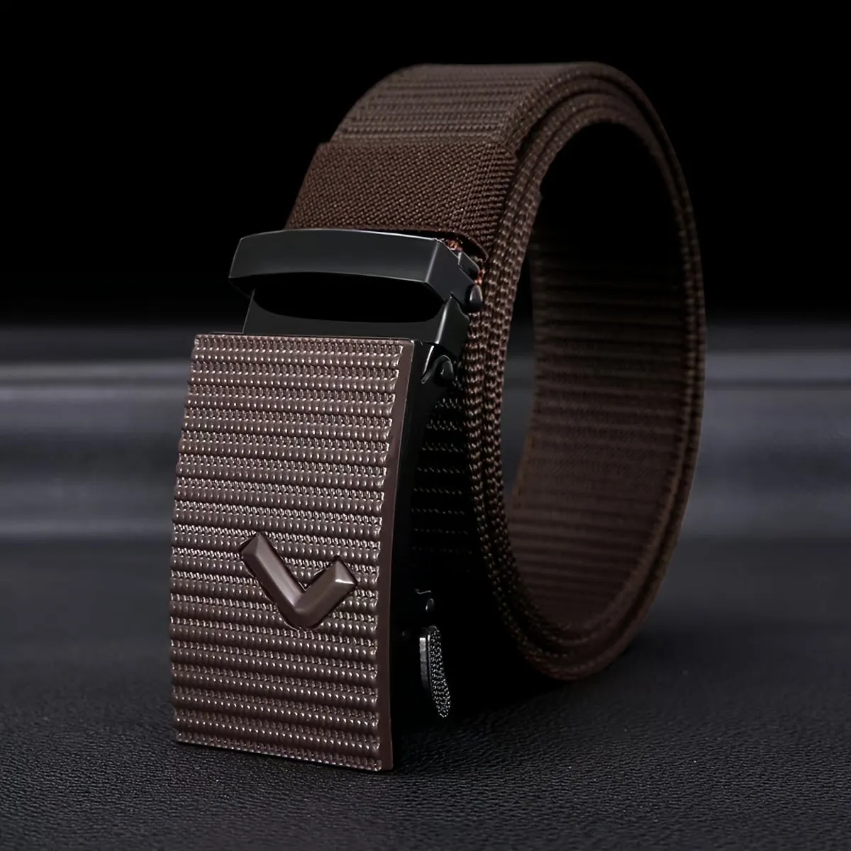 2pcs Unisex Tactical Canvas Belts for Outdoor Sports & Casual Wear