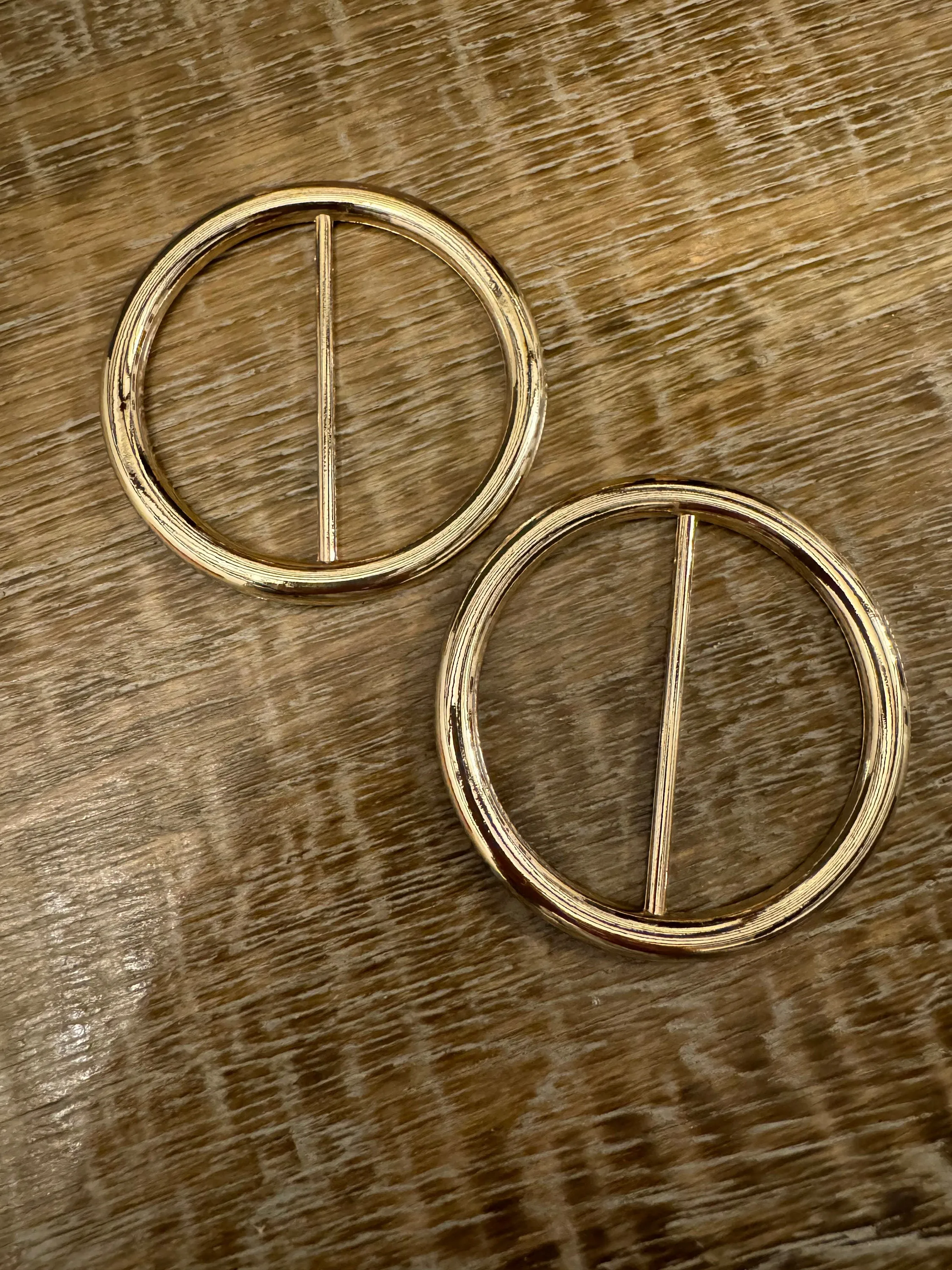 3” Metal Gold Buckle, Metal Slide Buckle, Gold Buckle, 3” Wide, Belts, Dress, stops, Bags