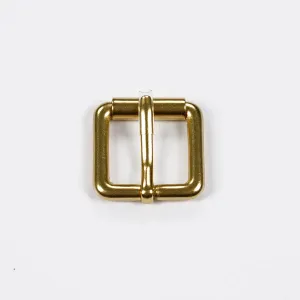 3/4 Inch Solid Brass Roller Bar Buckle