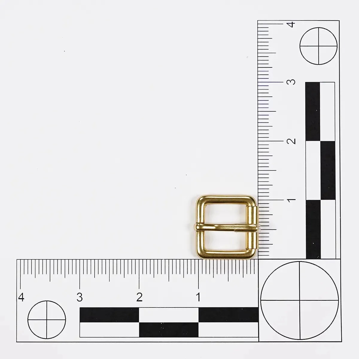 3/4 Inch Solid Brass Roller Bar Buckle