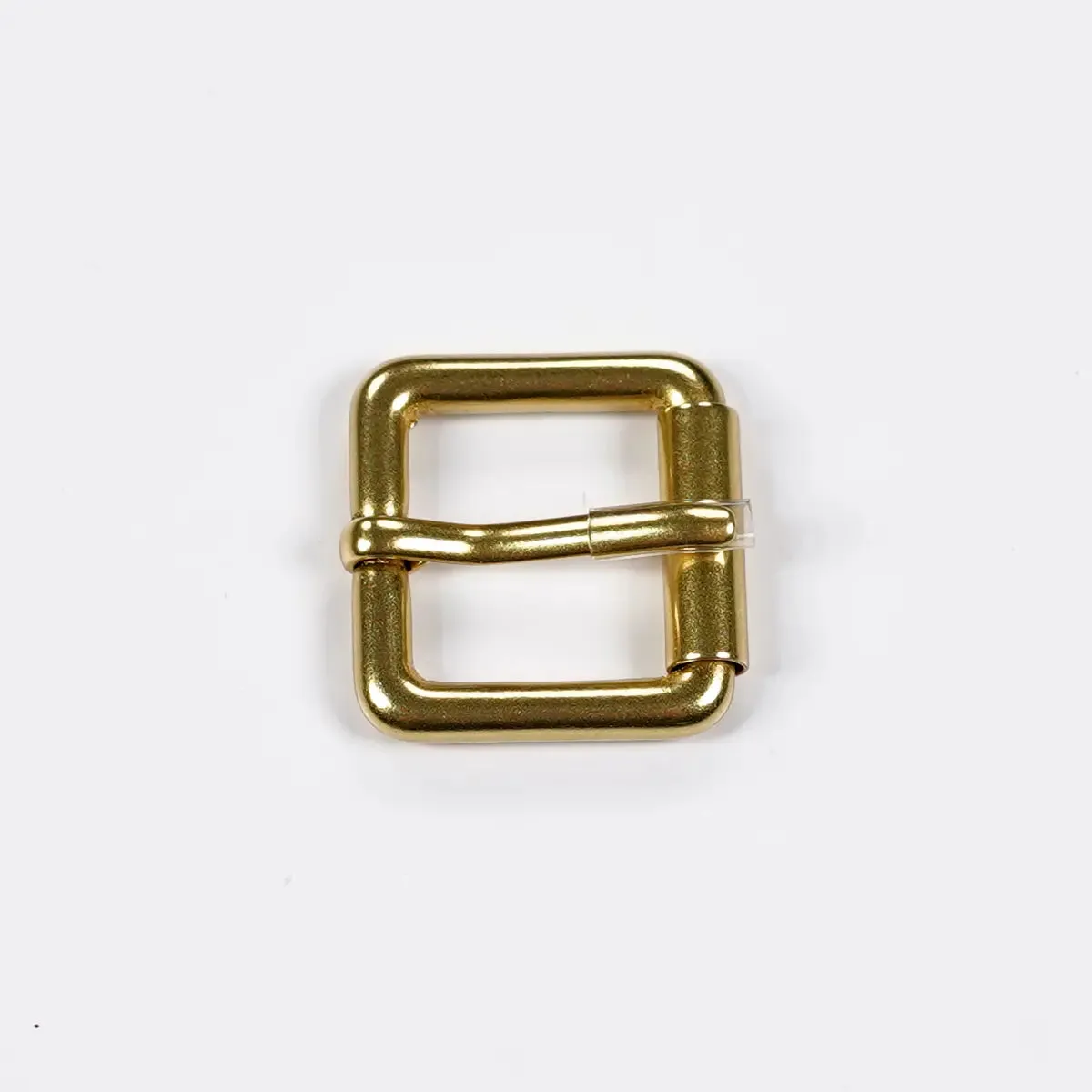 3/4 Inch Solid Brass Roller Bar Buckle