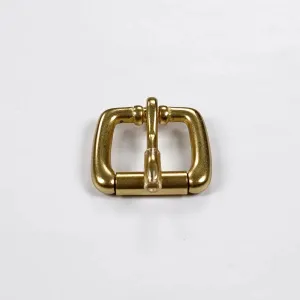 3/4 Inch Solid Brass Roller Buckle