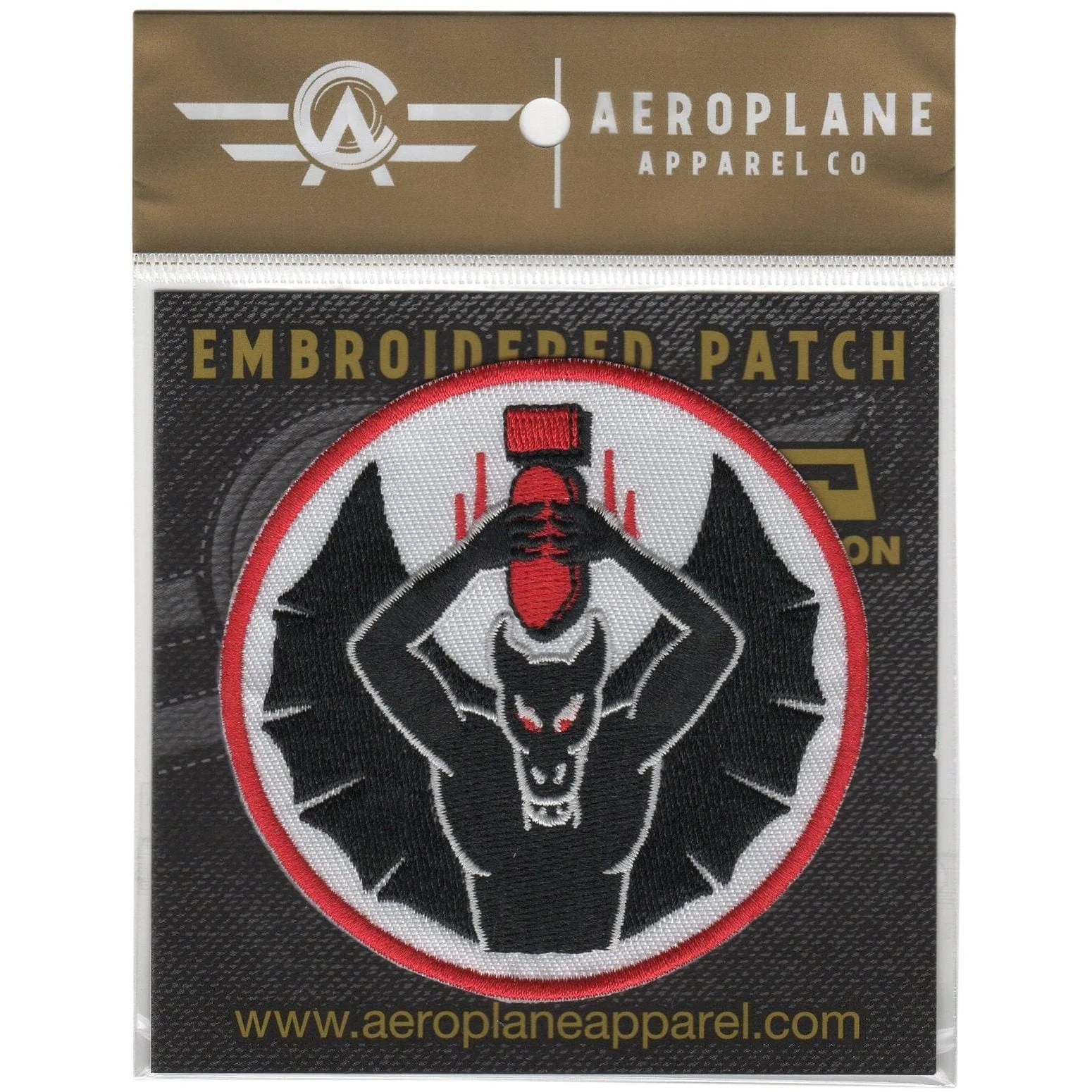 650th Bombardment Squadron Embroidered Patch (Iron On Application)