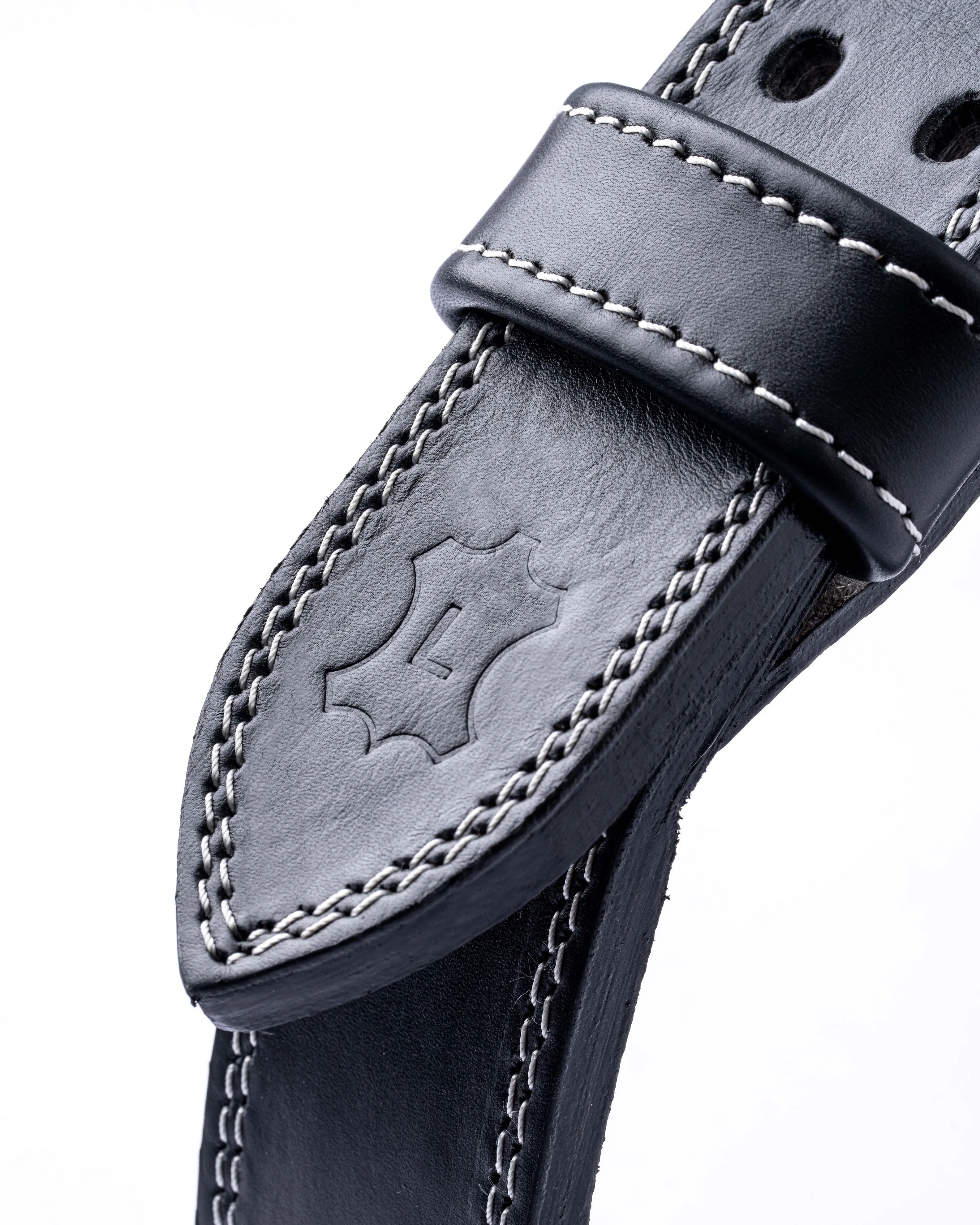 8MM Aniline Leather Lifting Belt