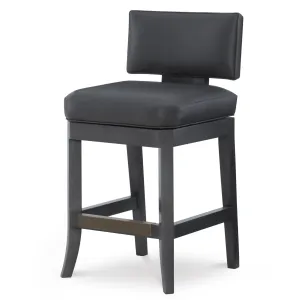 Abbey Leather Counter Stool