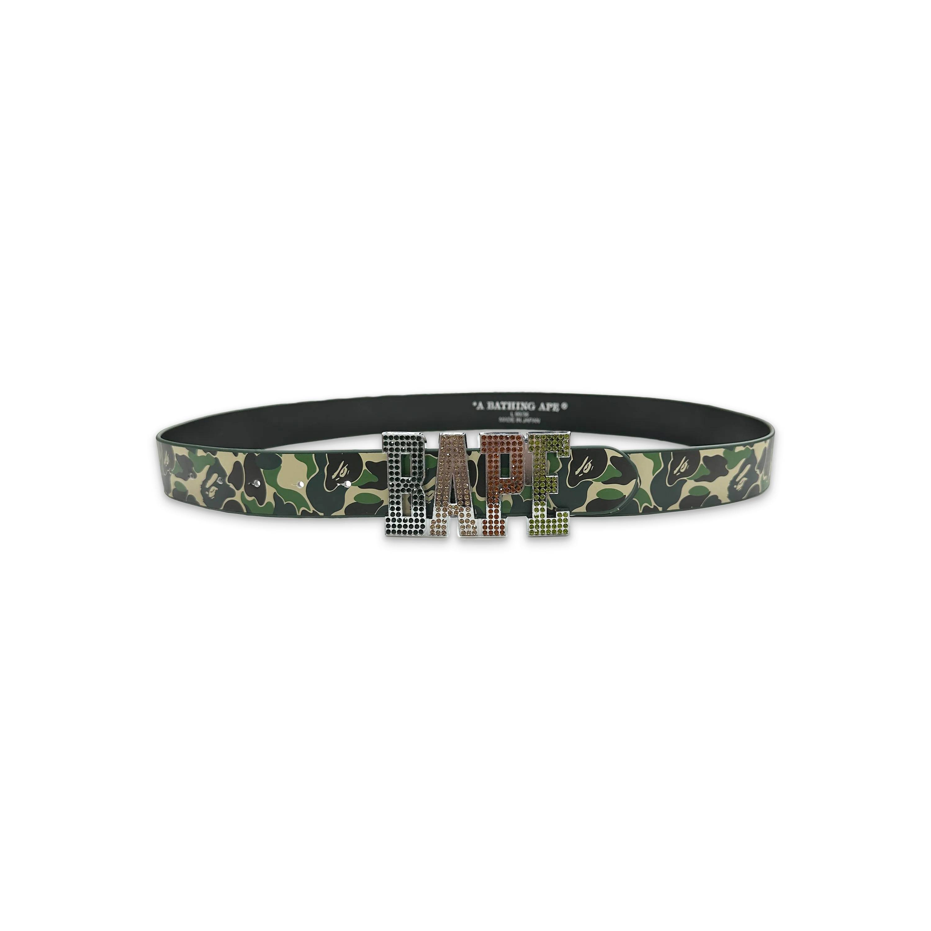 ABC Camo Leather Belt "Green"