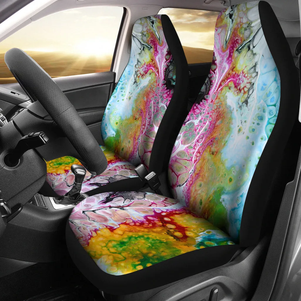 Abstract Car Seat Covers