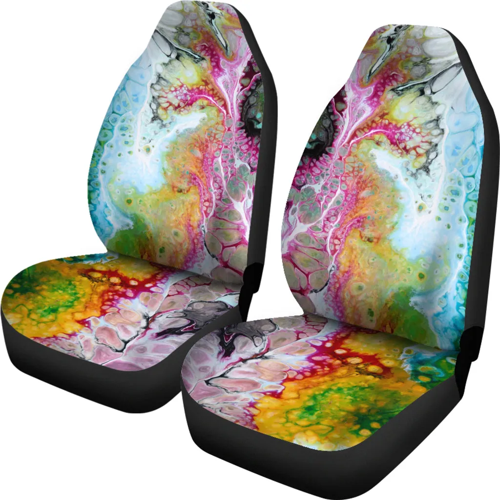 Abstract Car Seat Covers
