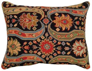 Afshar 16x20 Needlepoint Decorative Pillow