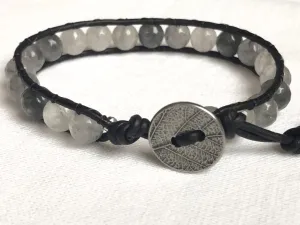 Agate Wrap Bracelet