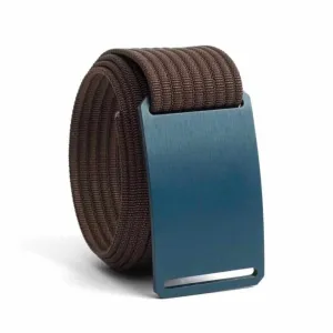 Aggie Narrow Belt with 1.10 Mocha Strap