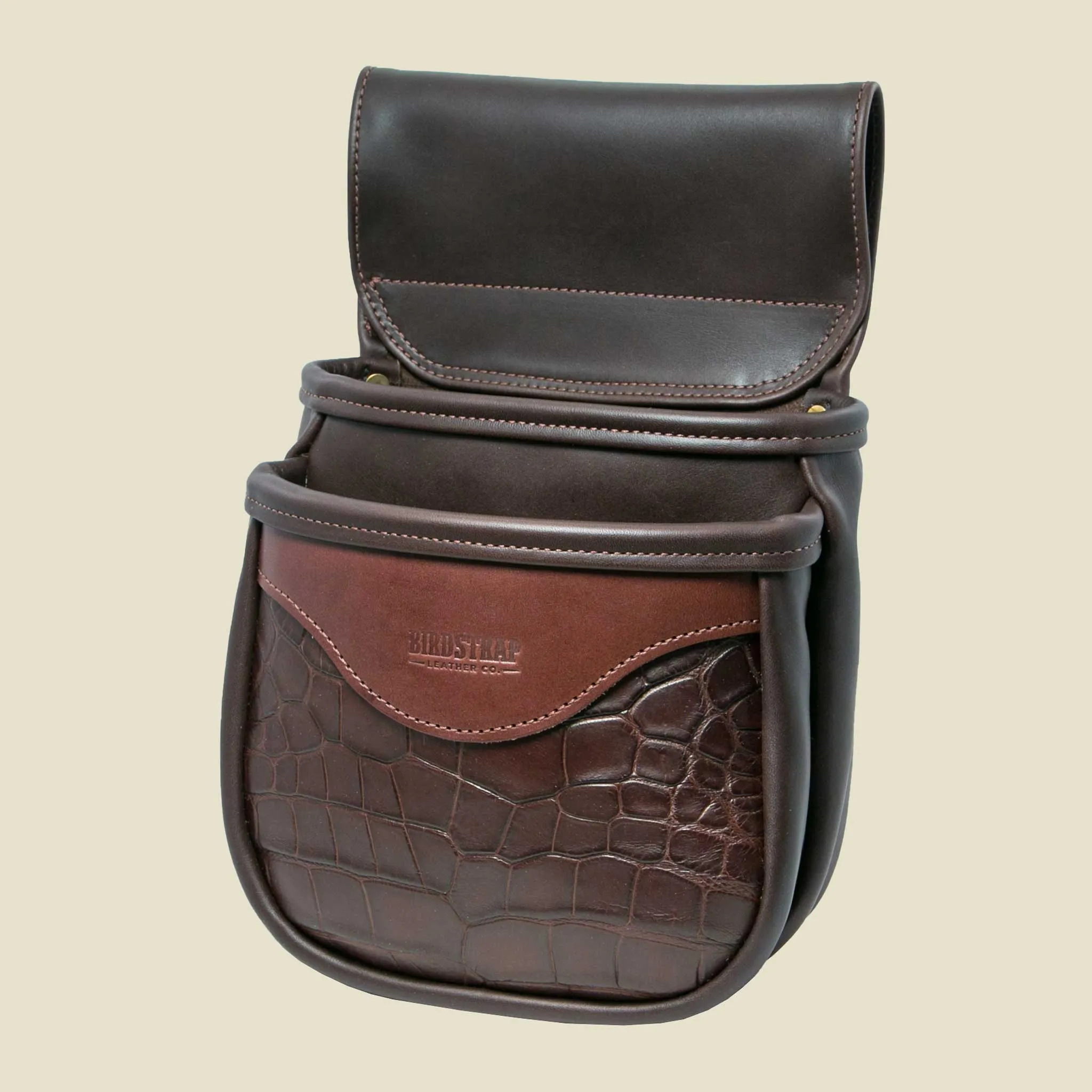 Alligator Shell Bag - Double
