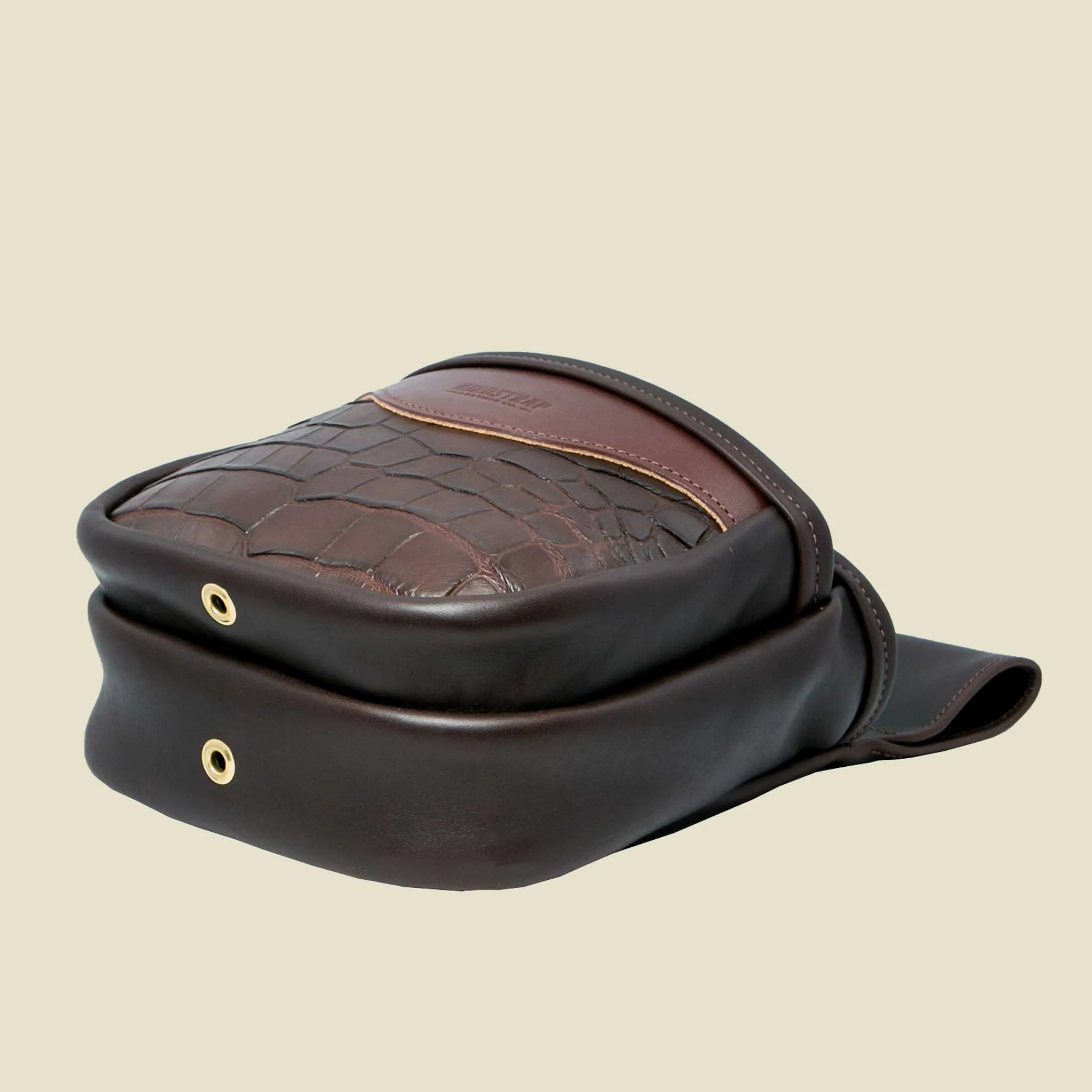 Alligator Shell Bag - Double