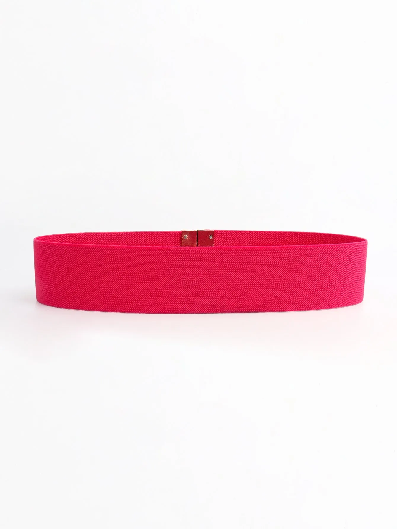 Alloy Buckle Elastic Belt