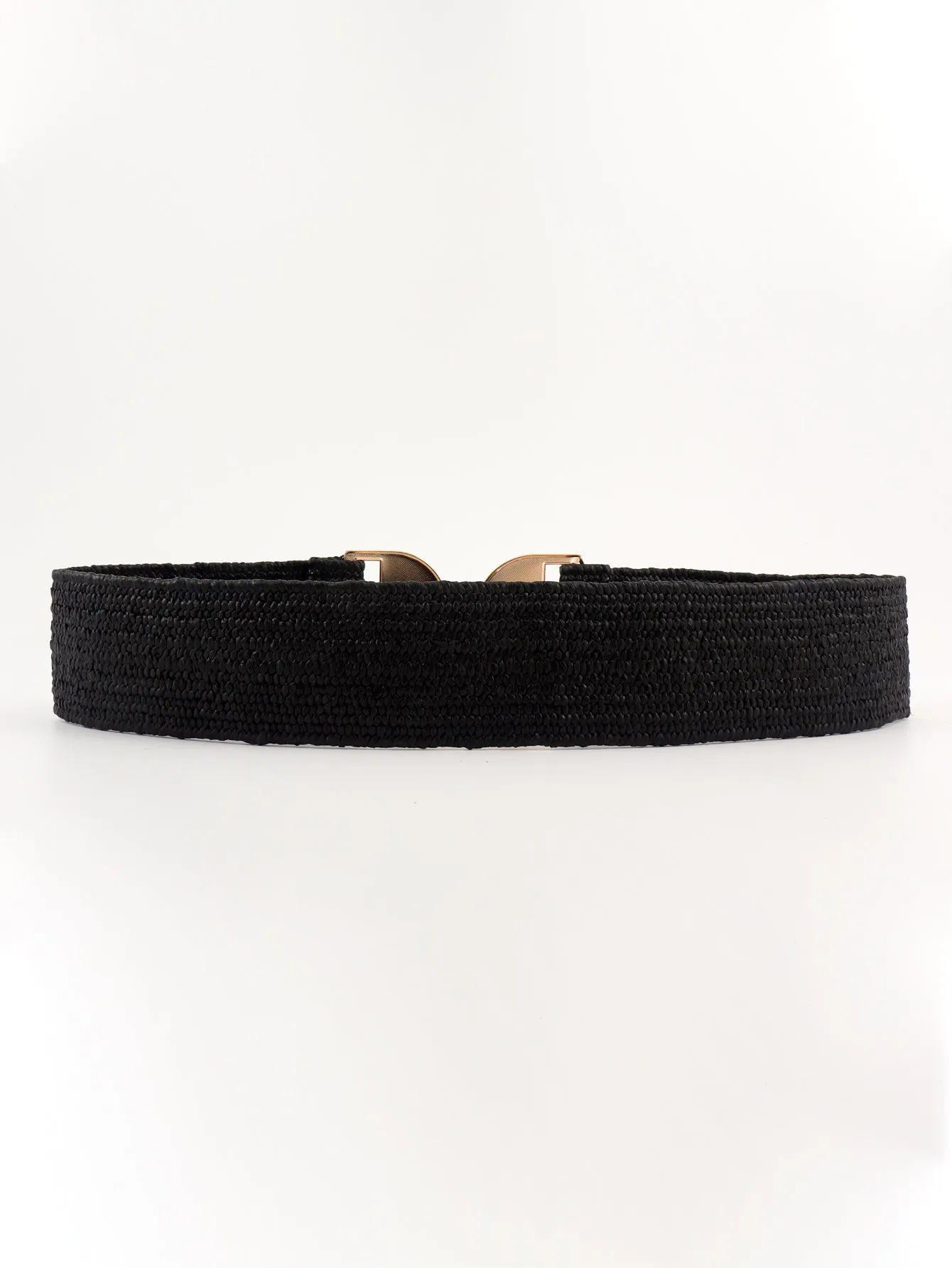 Alloy Buckle Elastic Belt
