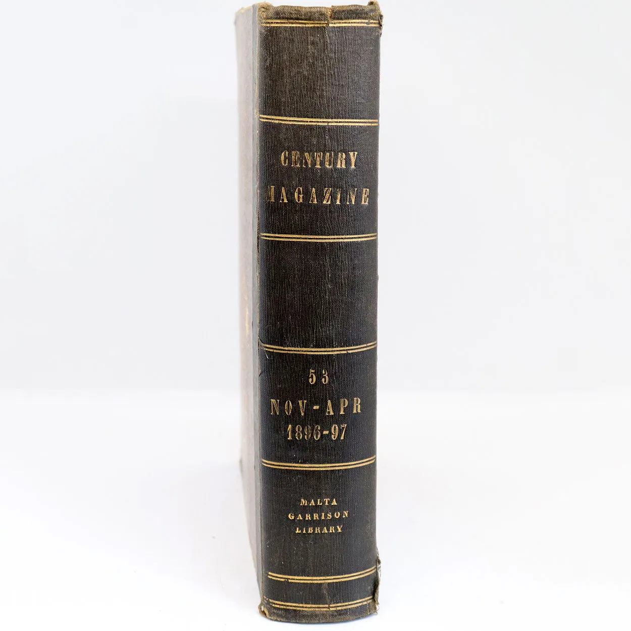 American Leather Bound Book: The Century Illustrated Monthly Magazine