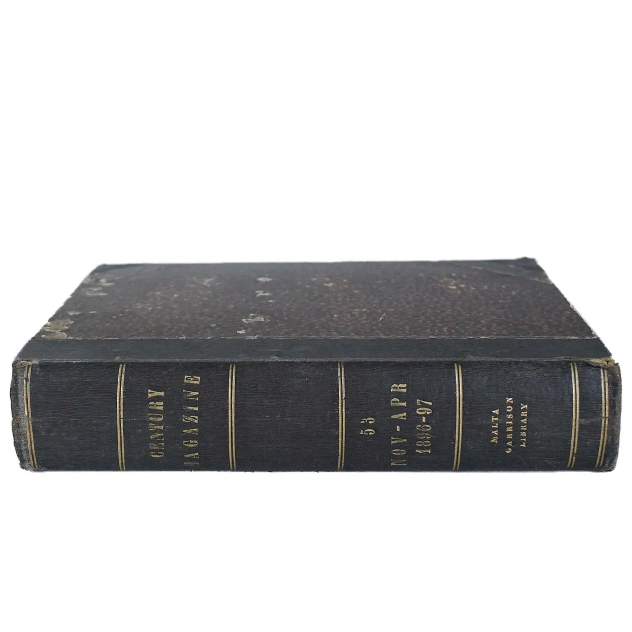 American Leather Bound Book: The Century Illustrated Monthly Magazine