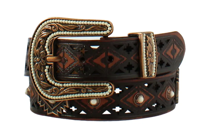 Angel Ranch Aztec Concho Western Belt