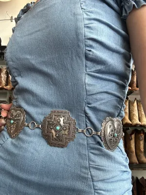 Angelica Silver Concho Belt
