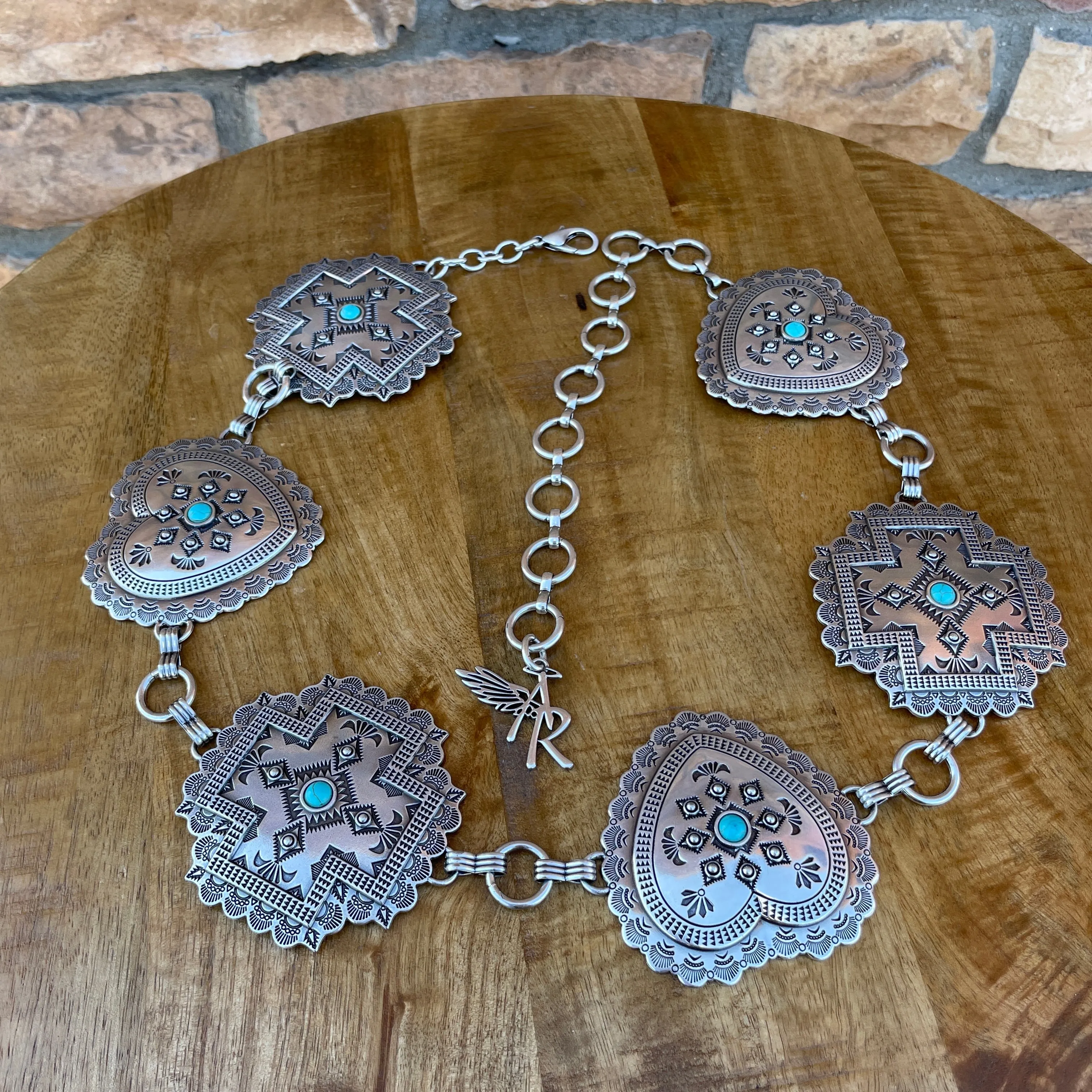 Angelica Silver Concho Belt
