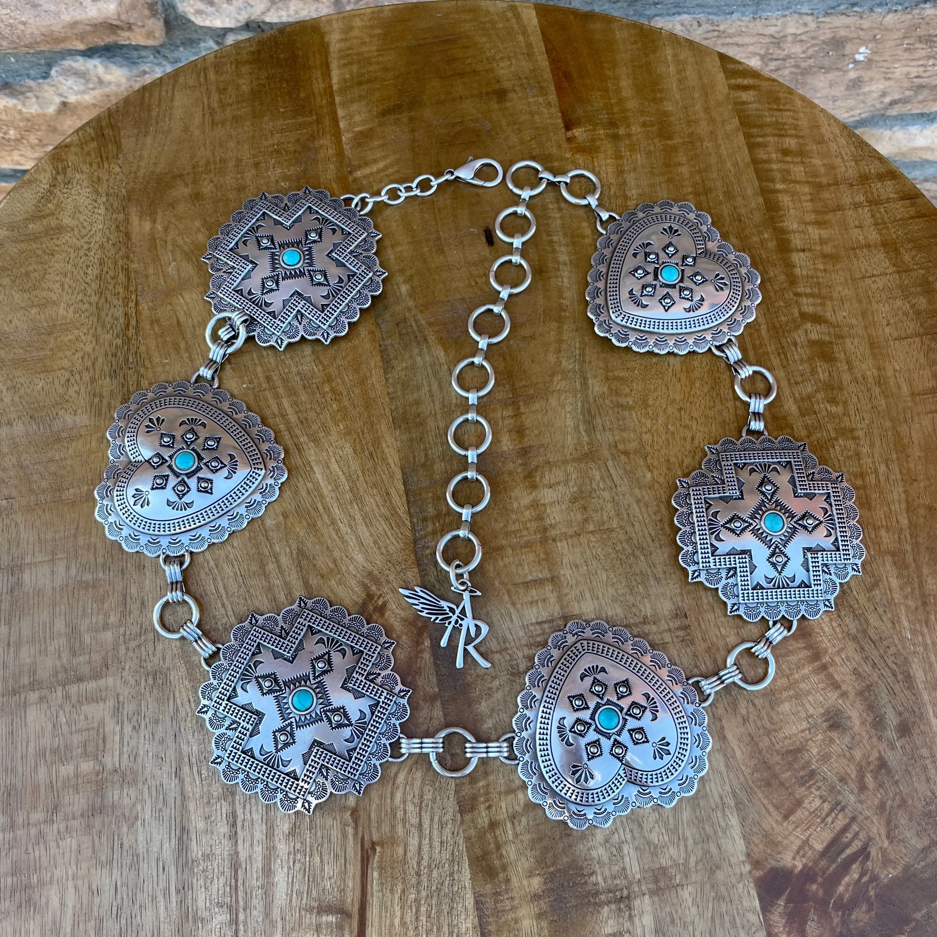 Angelica Silver Concho Belt