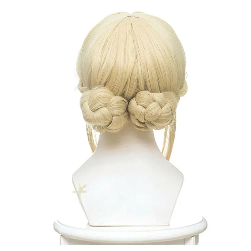 Anime Violet Evergarden Violet Evergarden Blonde 60cm Short Cosplay Wig
