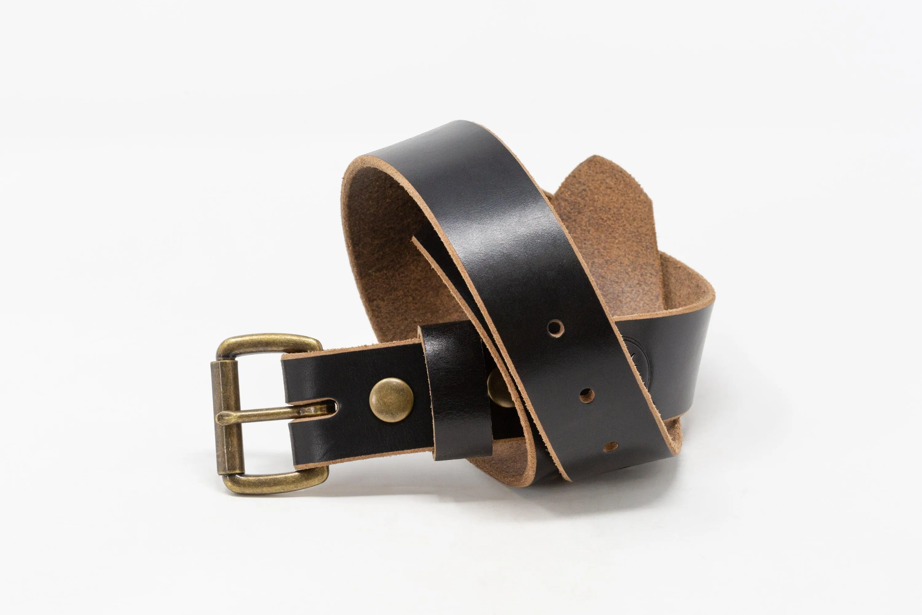 Antique Brass Roller Buckle Belts
