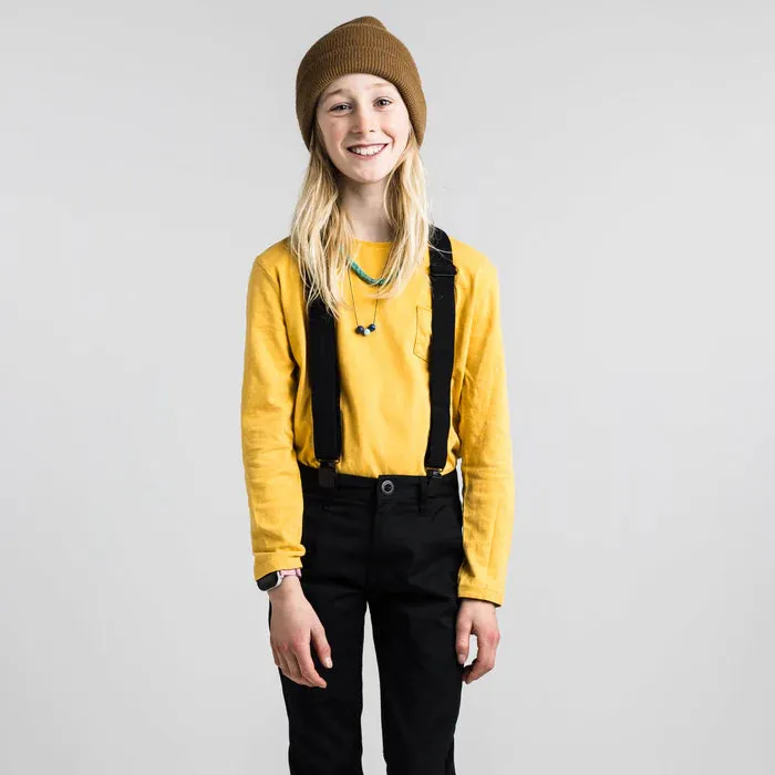 Arcade Jessup Suspenders-Youth-Black
