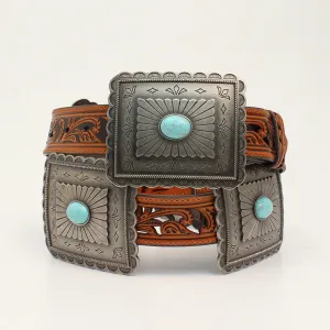 Ariat Women's Rectangle Concho Belt