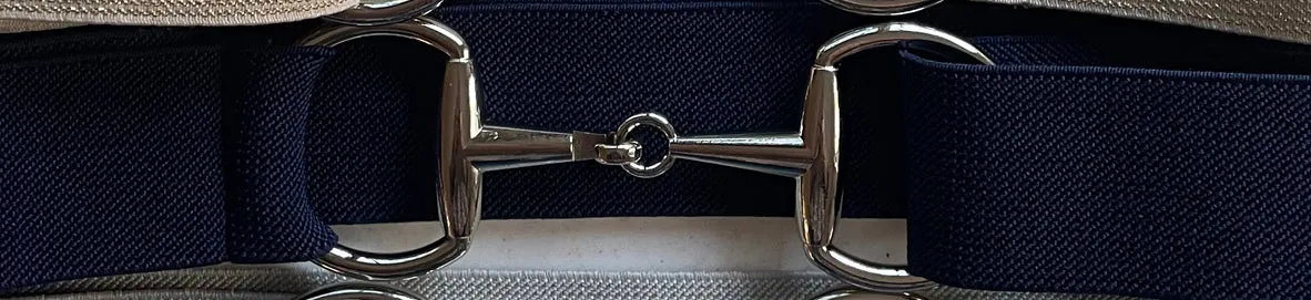 Assorted Adjustable Elastic Snaffle Belts