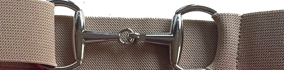 Assorted Adjustable Elastic Snaffle Belts