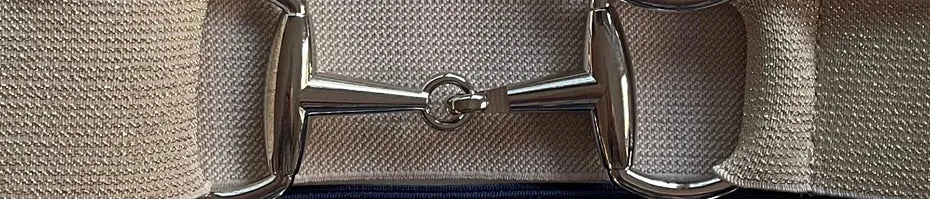 Assorted Adjustable Elastic Snaffle Belts