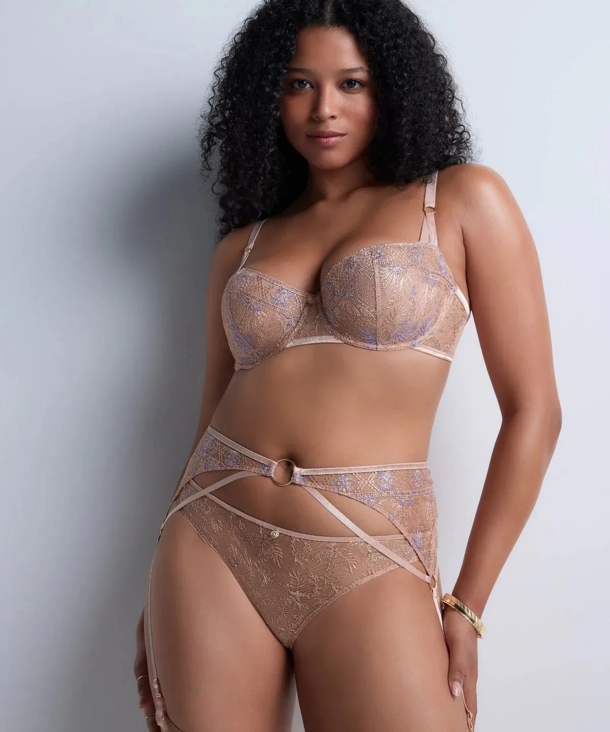 Aubade Sound Of Heart Suspender Belt