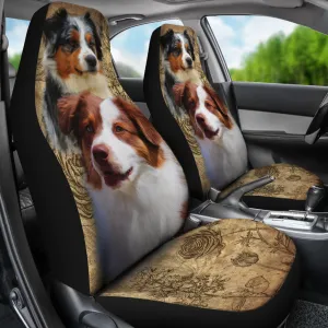 Australian Shepherd Car Seat Covers (Set of 2)