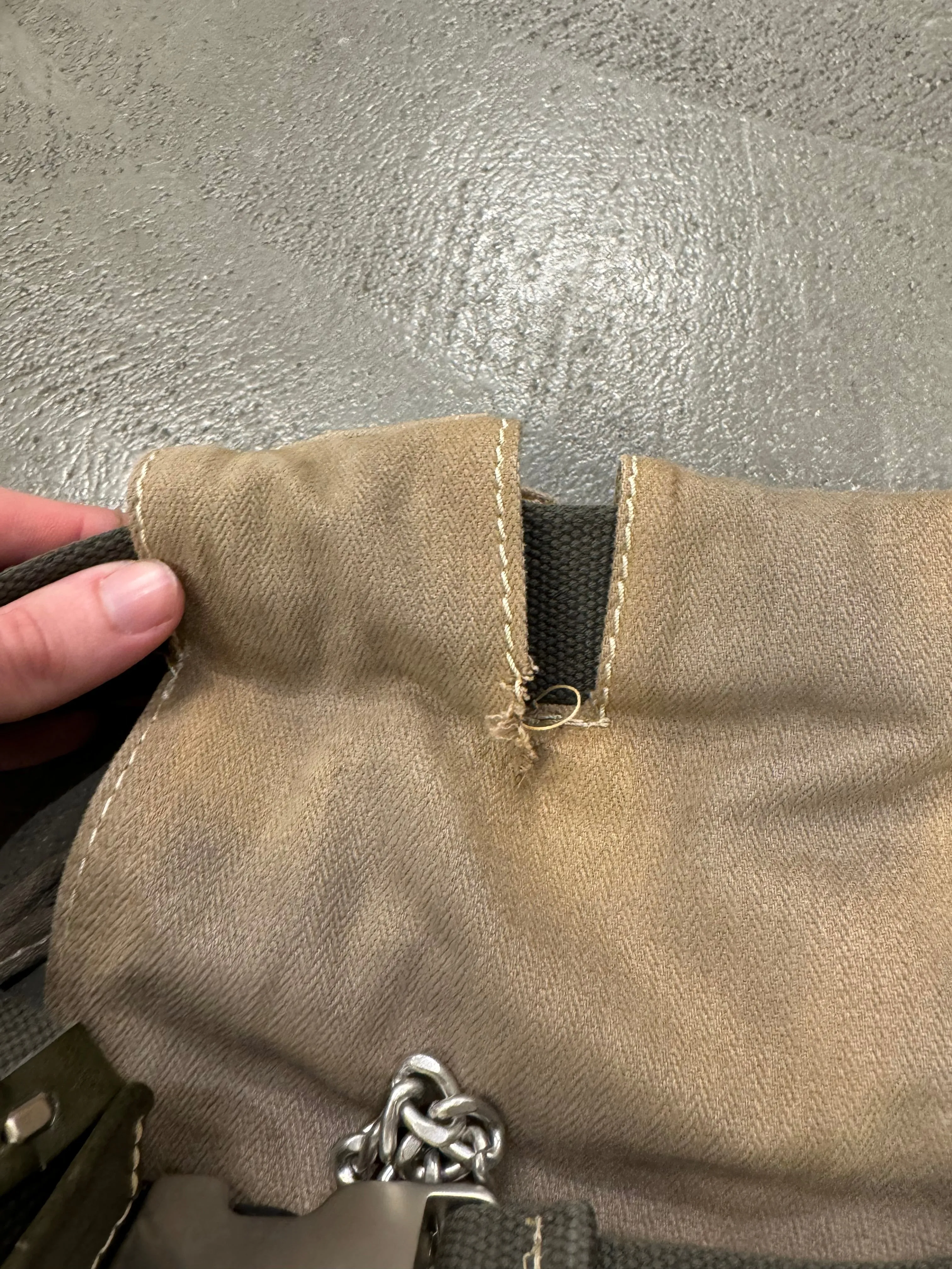 A/W2003 Dolce & Gabbana military waist bag