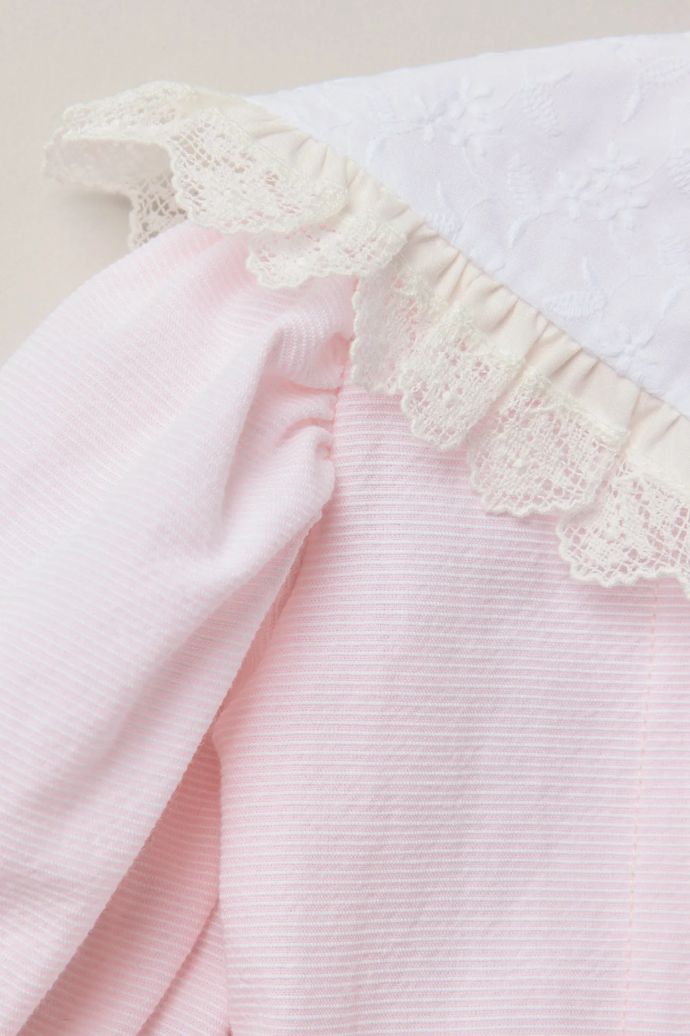 Baby Piano Dress Pink Stripe